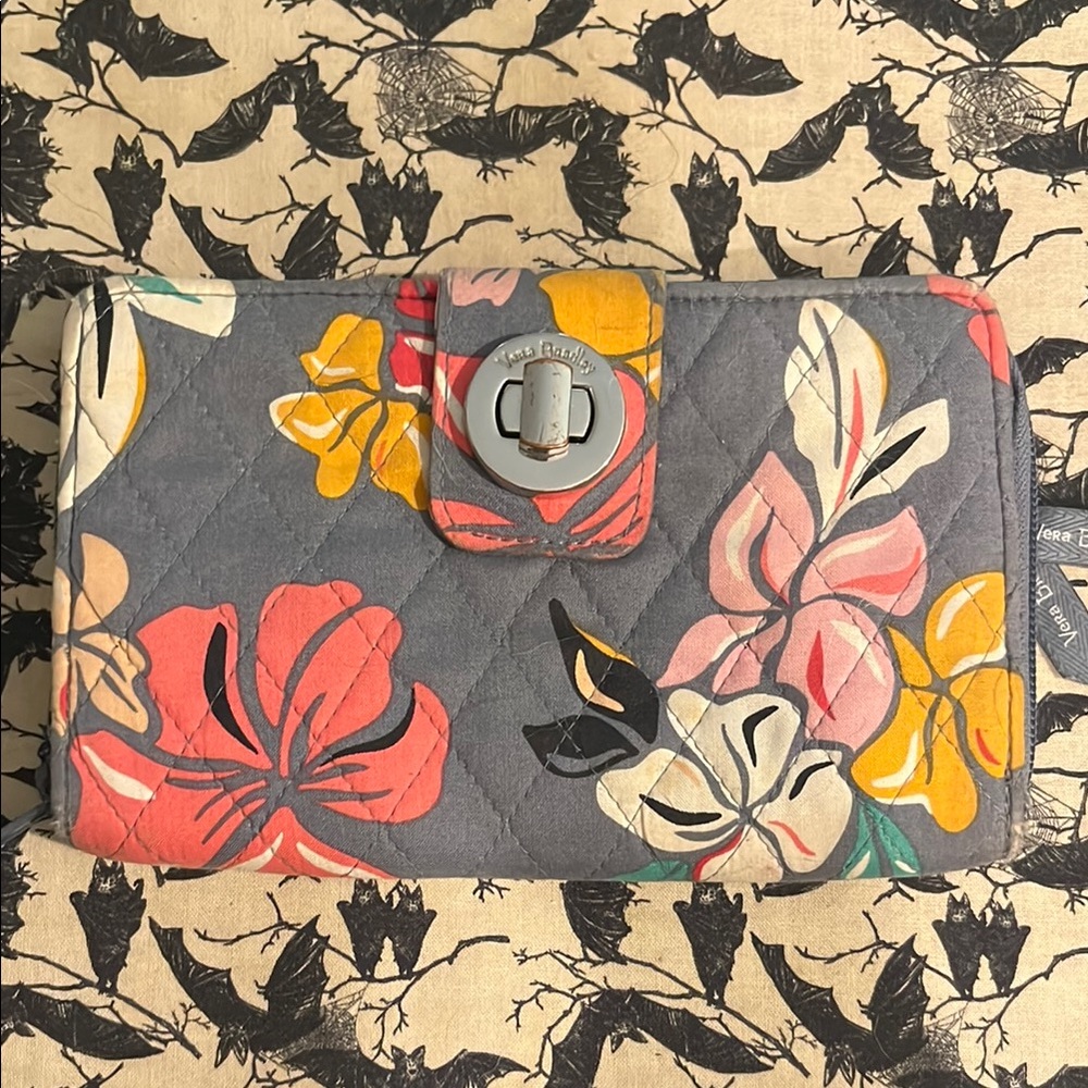 Floral Quilted Women's Wallet